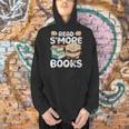 Read S'More Books Camping Reading Bookworm Book Lover Grunge Men Hoodie
