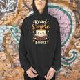 Read S'More Books Reading Campfire Camping Men Hoodie