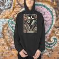 The Reader Tarot Card Skeleton Reading Book Bookworm Bookish Men Hoodie The Reader Tarot Card Skeleton Reading Book Bookworm Bookish Men Hoodie