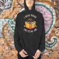 Reading Book Lover Librarian Bibliophile Teacher Men Hoodie
