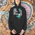 Reading Books For Girl Kids Bookworm Story Reader Men Hoodie