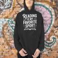Reading Is My Favorite Sport Book Lover Men Hoodie Reading Is My Favorite Sport Book Lover Men Hoodie