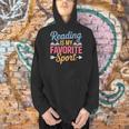 Reading Is My Favorite Sport Book Lover Saying Men Hoodie Reading Is My Favorite Sport Book Lover Saying Men Hoodie