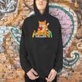 Reading For Men Women Books Cat Reading Lover Men Hoodie