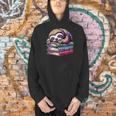 Reading Muffler Sloth On Stack Of Books Men Hoodie