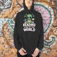 Reading Is Out Of This World Space Book Lover Bookworm Men Hoodie