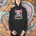 Readsolotl Axolotl Read Books Reading Book Lover Kids Men Hoodie Readsolotl Axolotl Read Books Reading Book Lover Kids Men Hoodie