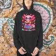 Readsolotl Axolotl Reading Book Lover Teacher Kids Men Hoodie