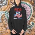 Red And Booked 4th Of July Patriotic Book Lover Art Men Hoodie Red And Booked 4th Of July Patriotic Book Lover Art Men Hoodie