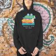 There's A Book For That Geek Trendy Nerdy Men Hoodie