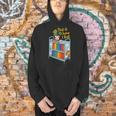 This Is How I Roll Rainbow Book Cart Queer Bookish Men Hoodie This Is How I Roll Rainbow Book Cart Queer Bookish Men Hoodie