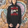 Say No To Drugs Say Yes To Books Red Ribbon Week Awareness Men Hoodie Say No To Drugs Say Yes To Books Red Ribbon Week Awareness Men Hoodie