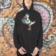 Seagull Reading Book Librarian Men Hoodie