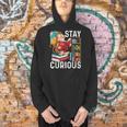 Stay Curious Monkey Reading Book Lover Bookworm Men Hoodie Stay Curious Monkey Reading Book Lover Bookworm Men Hoodie