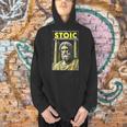 Stoic Philosophy Vintage Book Cover Stoicism Philosopher Men Hoodie