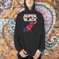 Superhero Pride Comic Book Lover African American Dad Men Hoodie