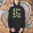 T-Rex Dinosaurs Reading Books Dinosaur Lover Men Hoodie