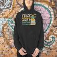 That's What I Do Reading Cat Book & Cat Lover Men Hoodie