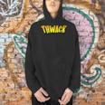 THWACK Vintage Retro Comic Book Men Hoodie