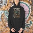 Tired Moms Book Club Coffee Chaos And Chapters Men Hoodie