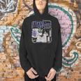 Tired Moms Book Club Retro Coffee Reader Men Hoodie