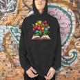 Tulips Flowers Book Floral Men Hoodie Tulips Flowers Book Floral Men Hoodie