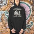 Unapologetically Anti-Social Book Club Introvert Reader Men Hoodie