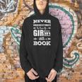 Never Underestimate A Girl With A Book Feminist Reader Men Hoodie