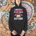 Never Underestimate An Old Woman Author Write Book Men Hoodie Never Underestimate An Old Woman Author Write Book Men Hoodie
