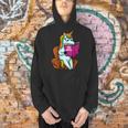 Unicorn Librarian For A Teacher Reading Book In School Men Hoodie Unicorn Librarian For A Teacher Reading Book In School Men Hoodie