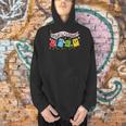 Vintage Let's All Go To The Library Meme Book Reading Men Hoodie