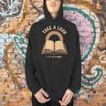 Vintage Rainbow Take a Look It's In a Book Retro Reading Art Men Hoodie Vintage Rainbow Take a Look It's In a Book Retro Reading Art Men Hoodie