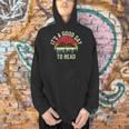 Vintage Retro It's a Good Day To Read Book Reading Lovers Men Hoodie
