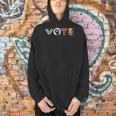 Vote Books Fist Ovaries LGTBQ Men Women Men Hoodie