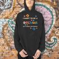 I Want To Be A Schwa Read Book Reading Librarian Men Hoodie