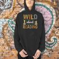 Wild About Reading Reading Books Lovers Reader Librarian Men Hoodie Wild About Reading Reading Books Lovers Reader Librarian Men Hoodie