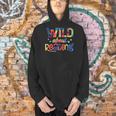 Wild About Reading Tie Dye Reading Books Men Hoodie