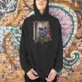 Wildflower Summer Floral Book Horror Gothic Graphic Men Hoodie