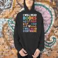 I Will Read Books On A Boat With a Goat On Train Book Lover Men Hoodie I Will Read Books On A Boat With a Goat On Train Book Lover Men Hoodie