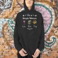 I Like Wine Reading Books And My Dog I'm A Simple Woman Men Hoodie