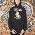 Women's 100 Chance Of Reading Book Lover Unicorn Men Hoodie