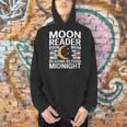 Women's Moon Reader Book Mom Reading Beyond Midnight Men Hoodie