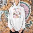 100 Days In The Books Goose Reading 100th Day Of School Men Hoodie