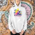 Already Booked Reading Book Lover Literacy Day Bookworm Premium Tri-Blend Men Hoodie