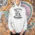 Book Girl Summer Reading Duck Retro Beach Vacation Bookworm Men Hoodie