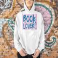 Book Lover Reading Enthusiast Bold Stripes Comfort Colors Crop Top Men Hoodie
