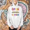 If My Book Is Open Your Mouth Is Closed Reading Books Performance Men Hoodie