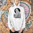 Book Reading Book Easily Distracted By Cats And Books Men Hoodie