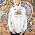 Books And Caffeine Social Club Book Readers Coffee Lovers Men Hoodie
