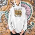 Books Are My Therapy Vintage Book Lover Daisy Art Men Hoodie Books Are My Therapy Vintage Book Lover Daisy Art Men Hoodie